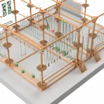 Заказать строительство веревочных парков под ключ: Полный гид